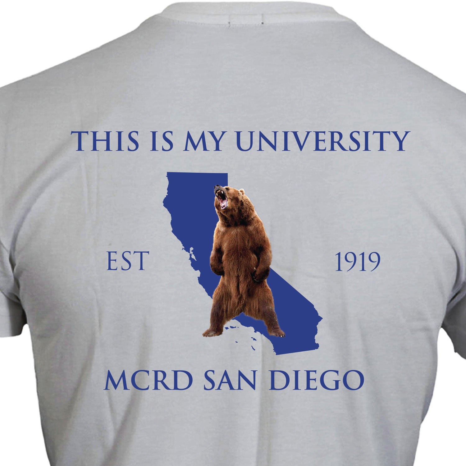 USMC Fraternity T-Shirt-Parris Island or MCRD San Diego