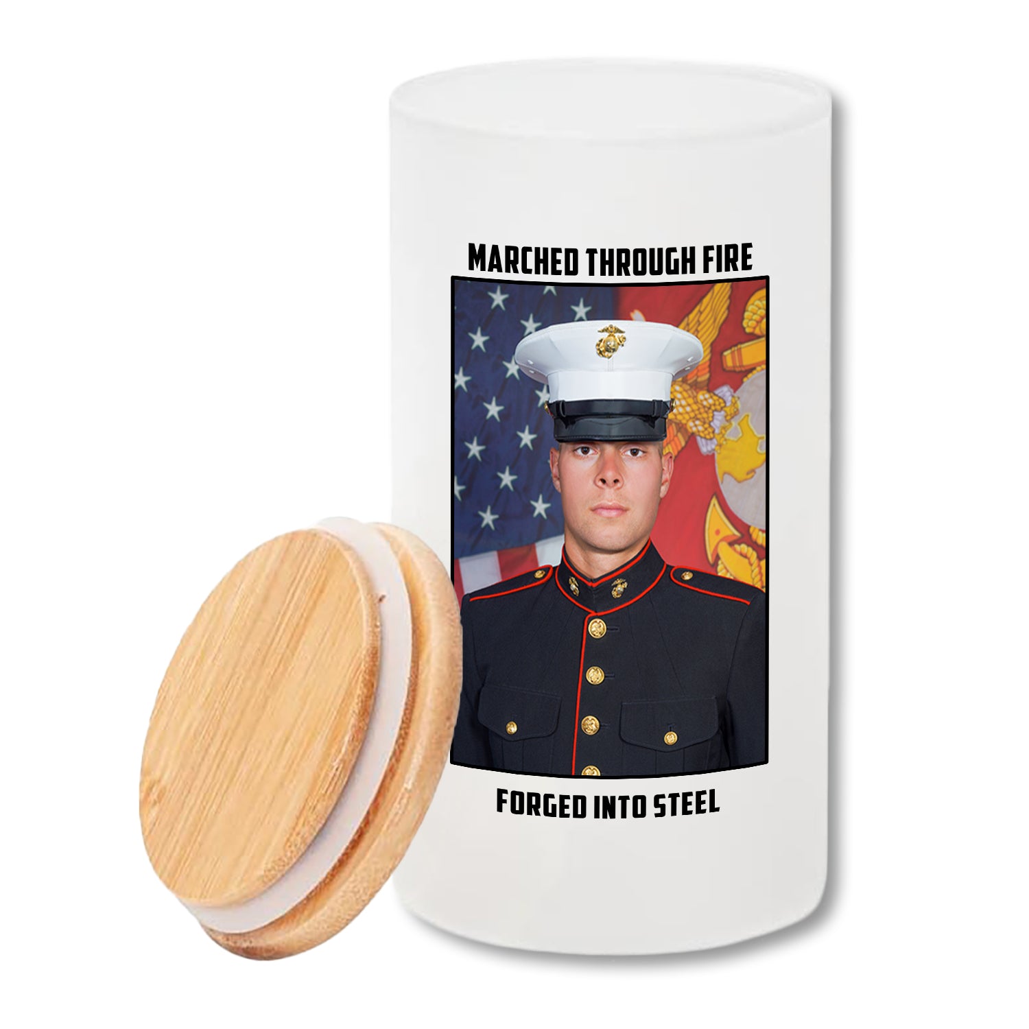 Crucible Candle with Crucible Challenge Coin