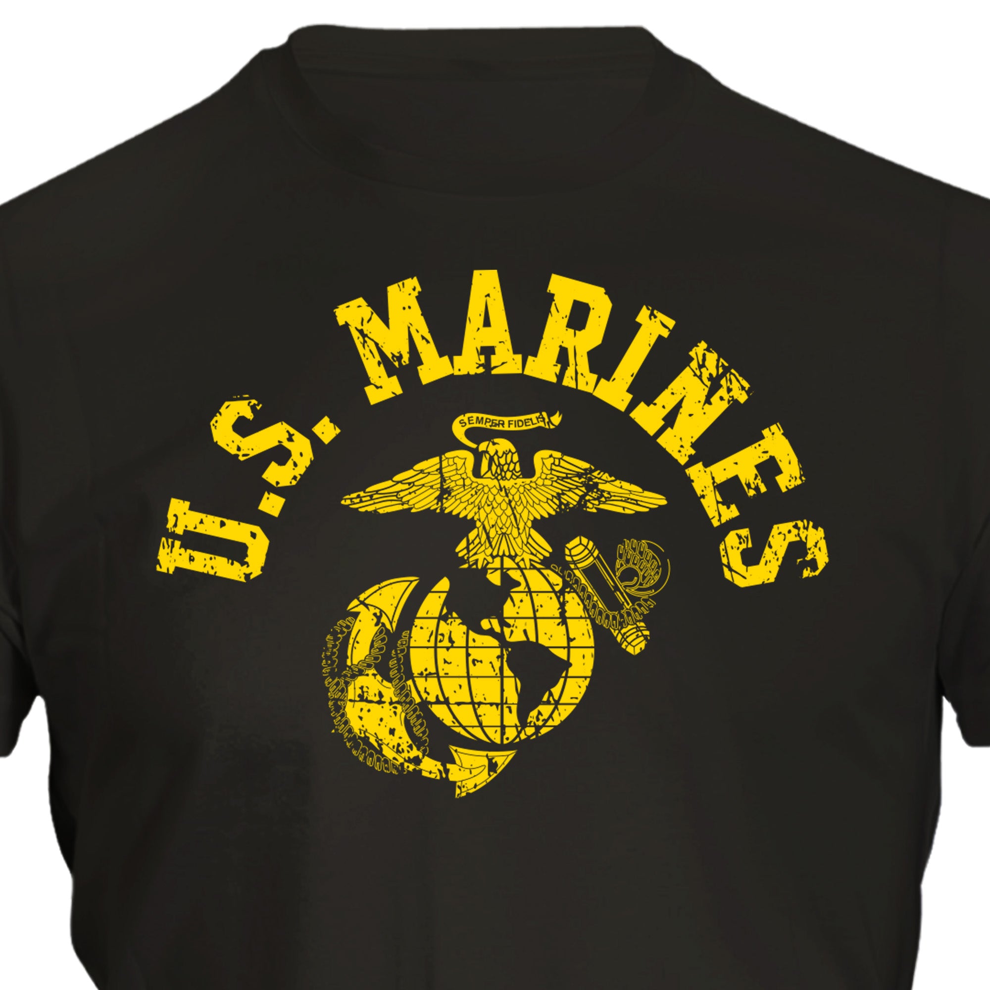 Old School U.S. Marines PT Shirt