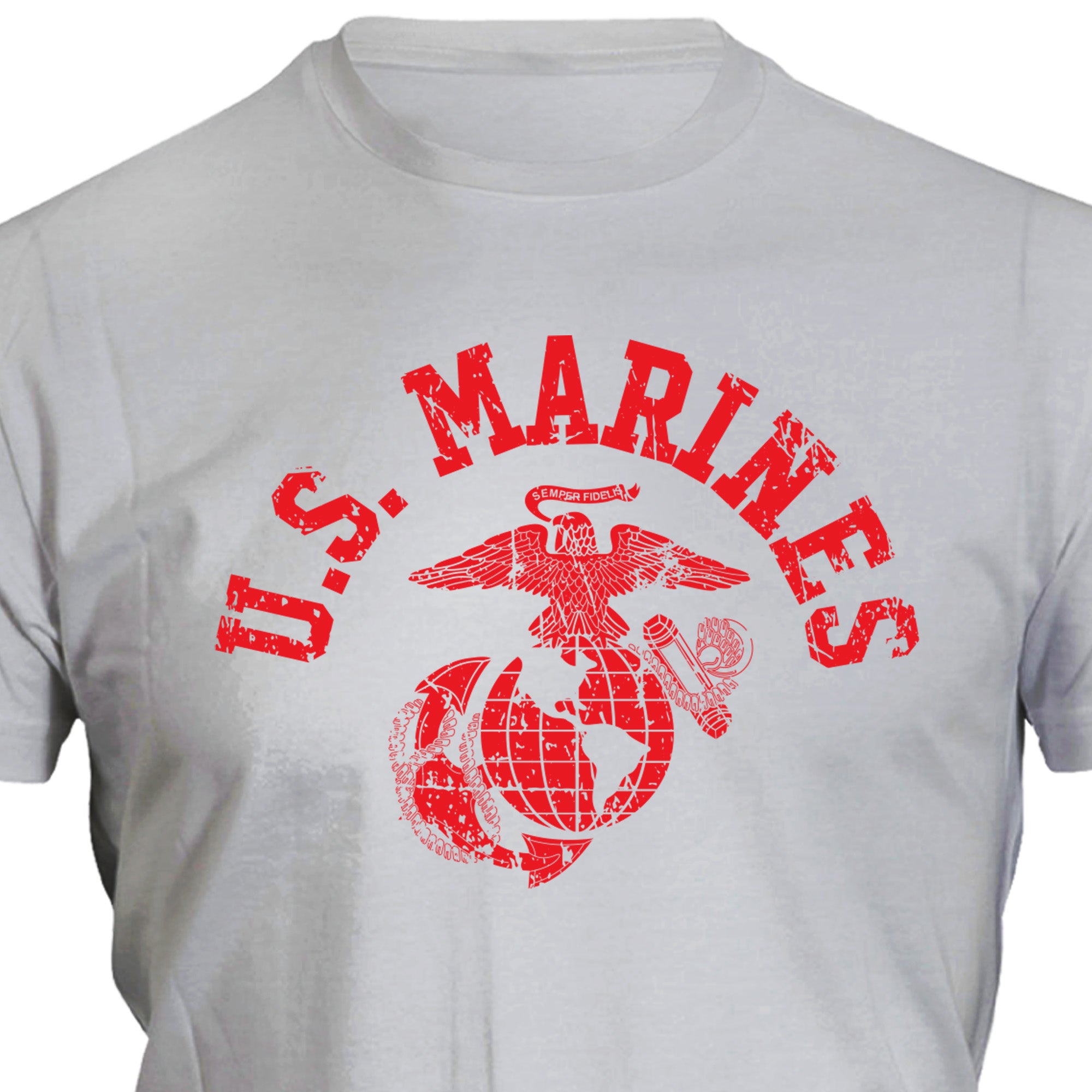 Old School U.S. Marines PT Shirt