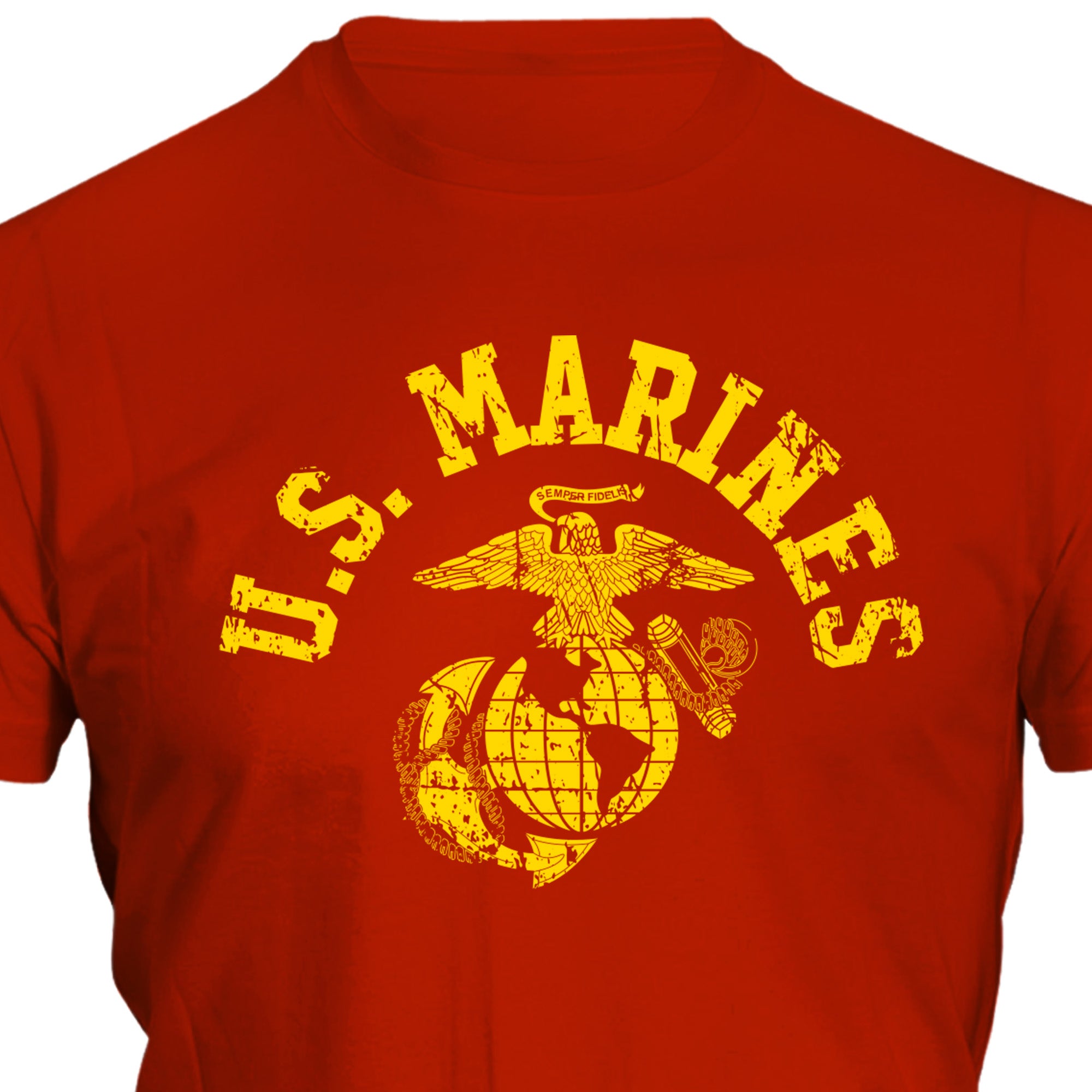 Old School U.S. Marines PT Shirt
