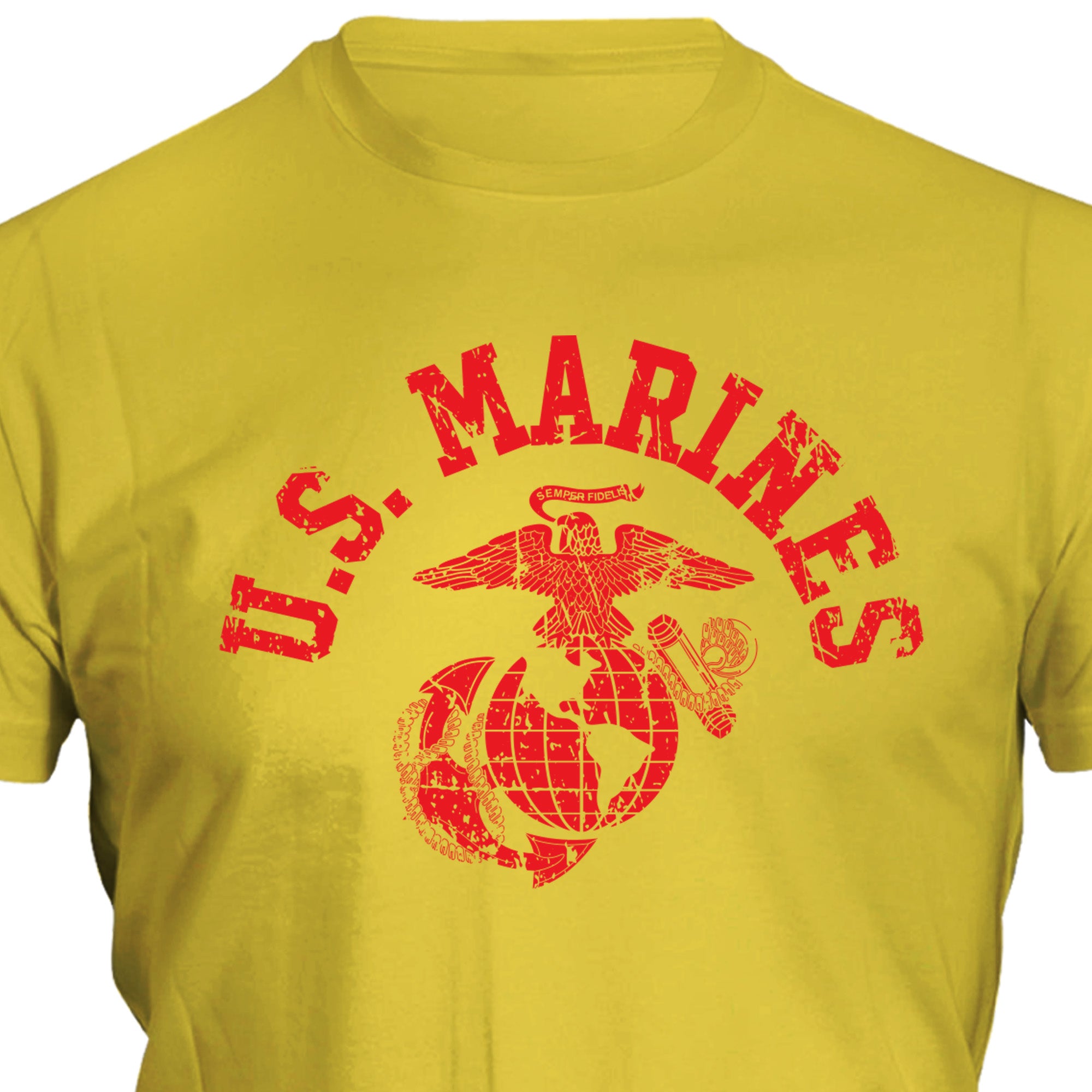 Old School U.S. Marines PT Shirt