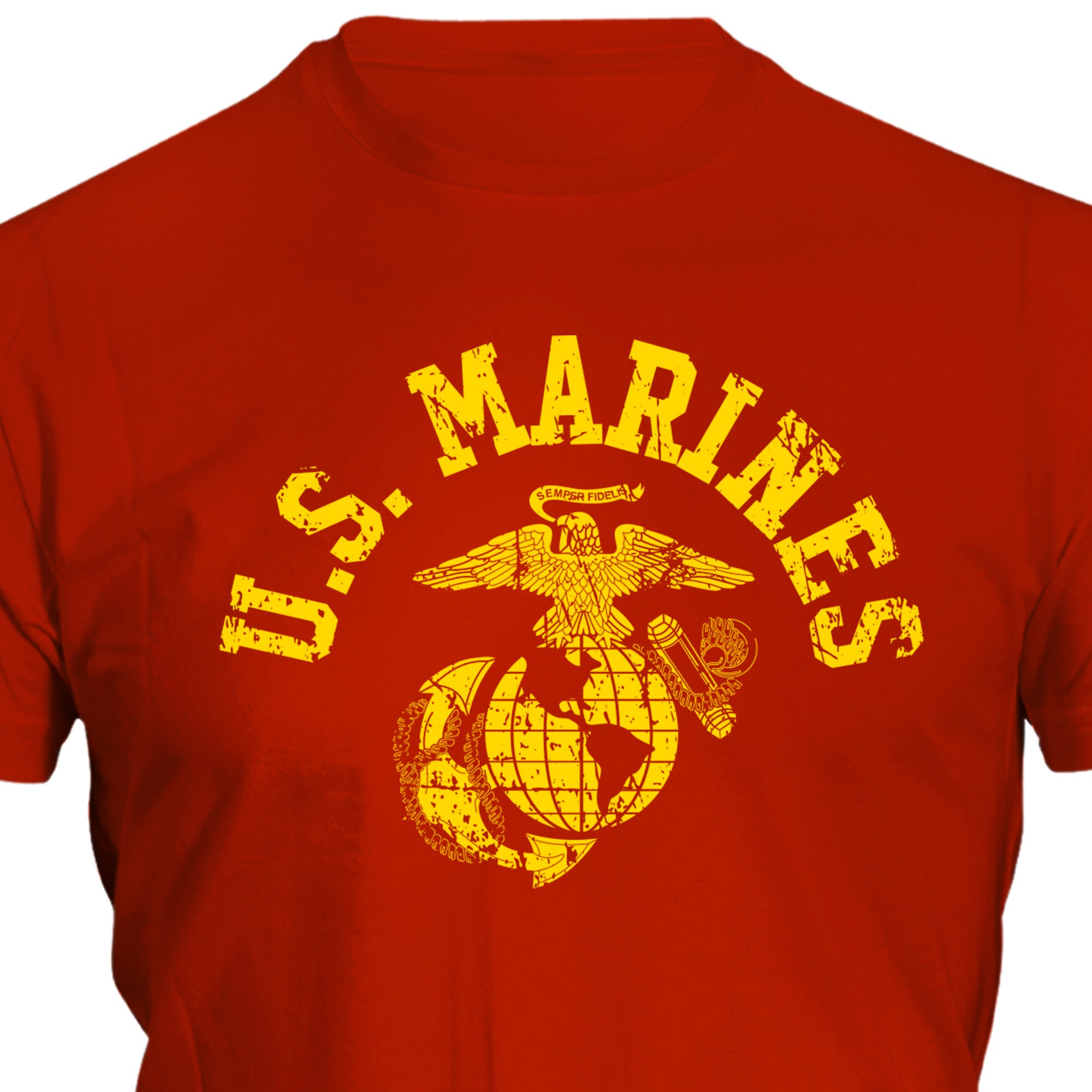 Old School U.S. Marines PT Shirt