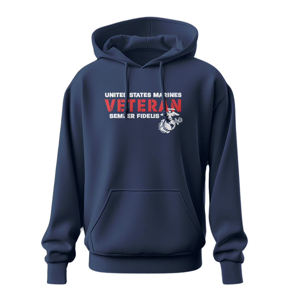United States Marines Veteran Hoodie