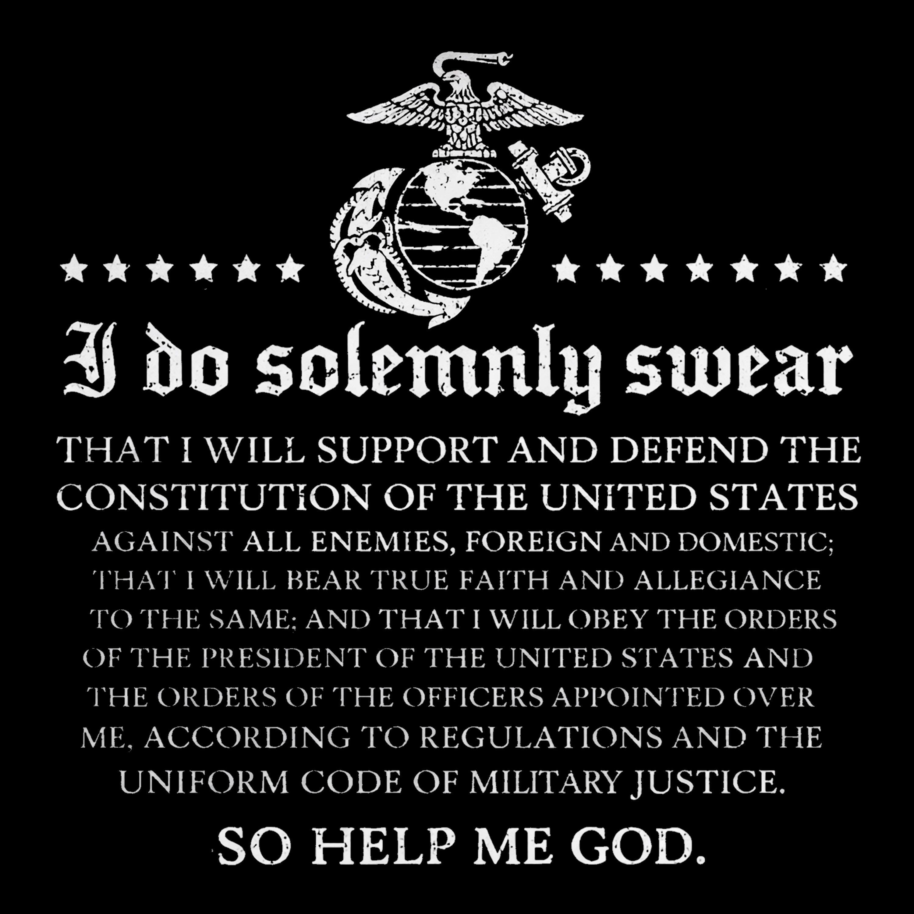 USMC Oath of Enlistment