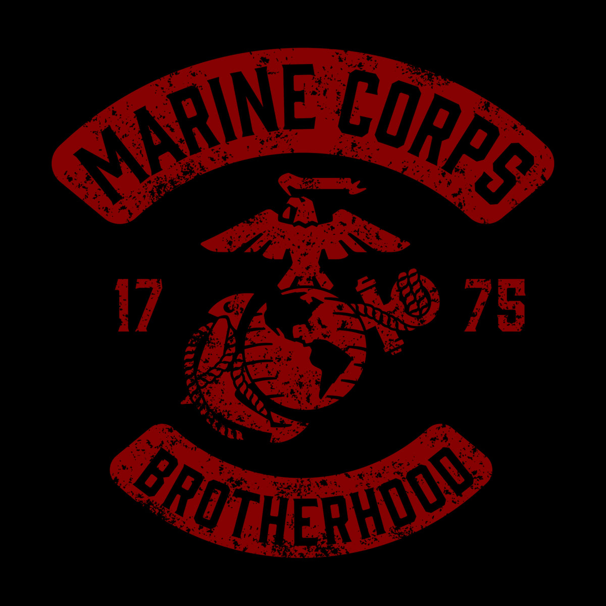 Marine Corps Motorcycle Hoodie