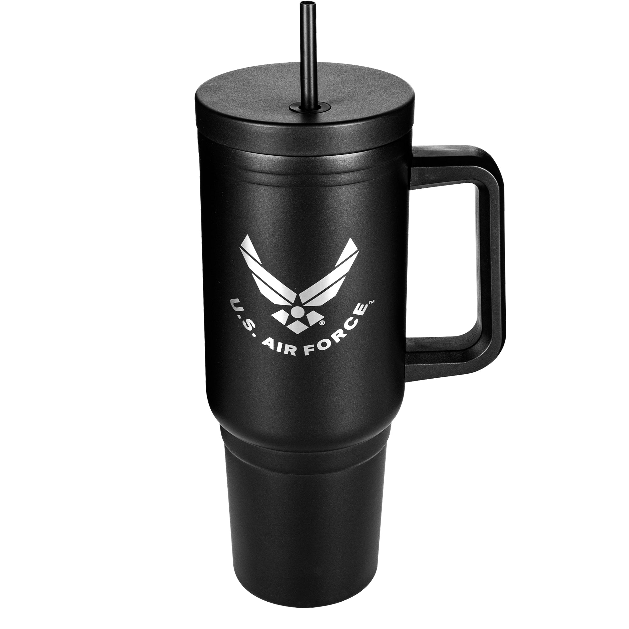 40 oz Insulated Stainless Steel Tumbler Travel Mug with Handle