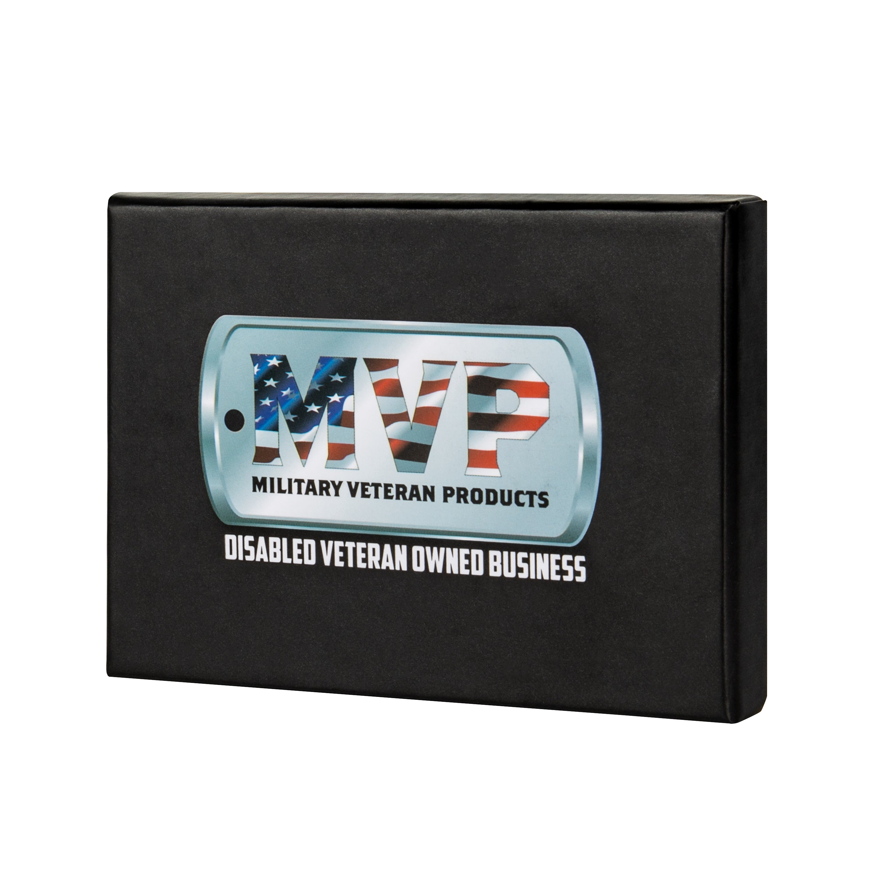 Black USMC Leather RFID Blocking Wallet