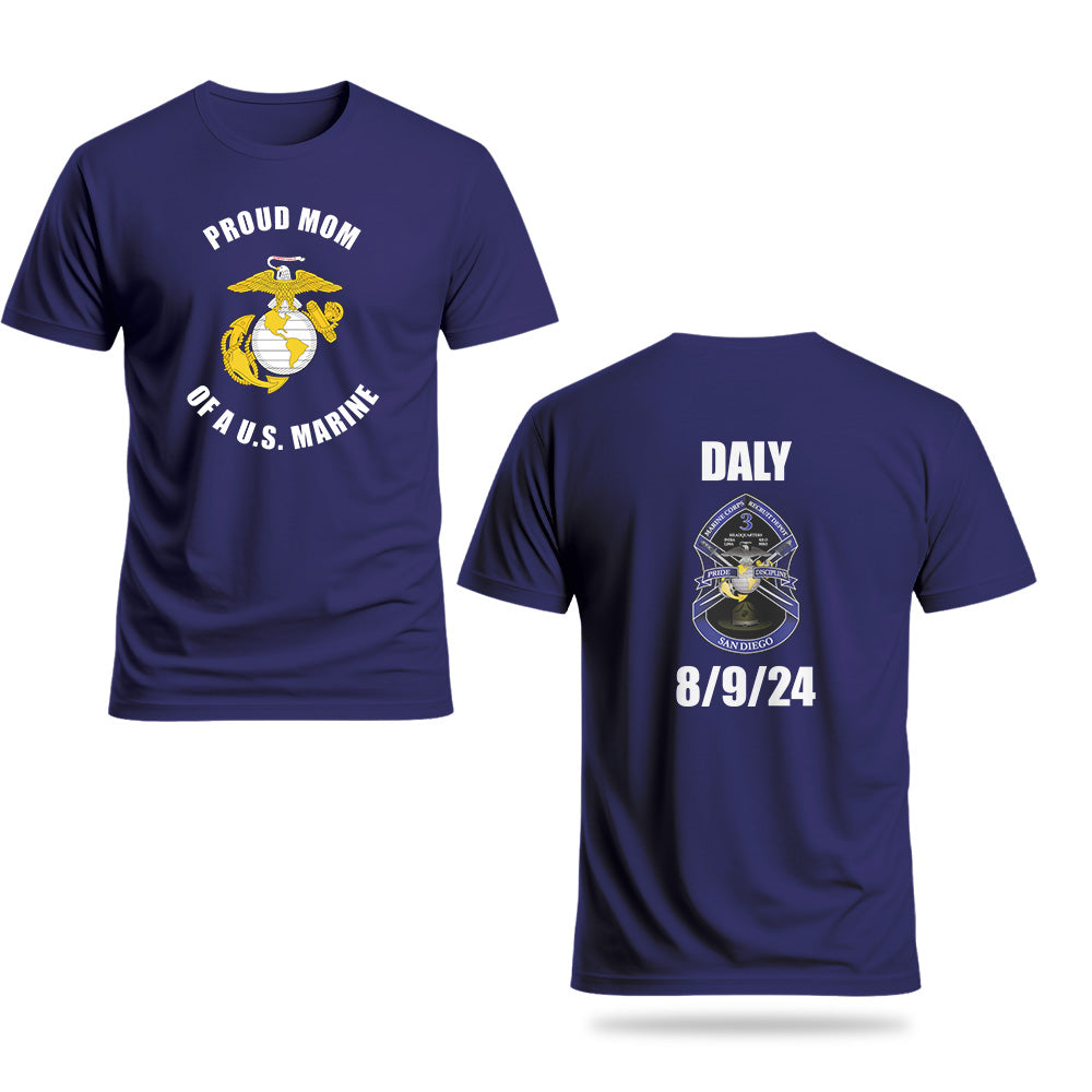 Proud Family Custom Marine Family Day T-shirt