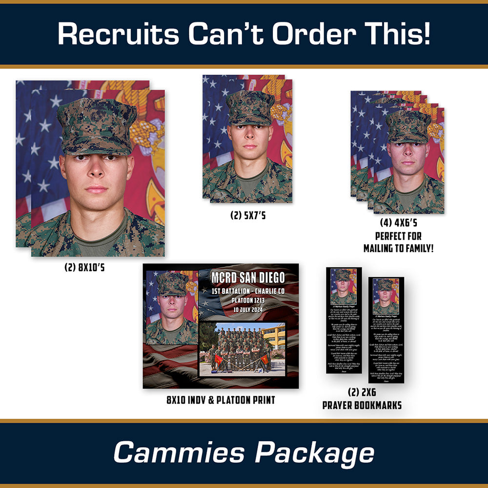 Cammies Portrait Package - ONLY AVAILABLE ONLINE!