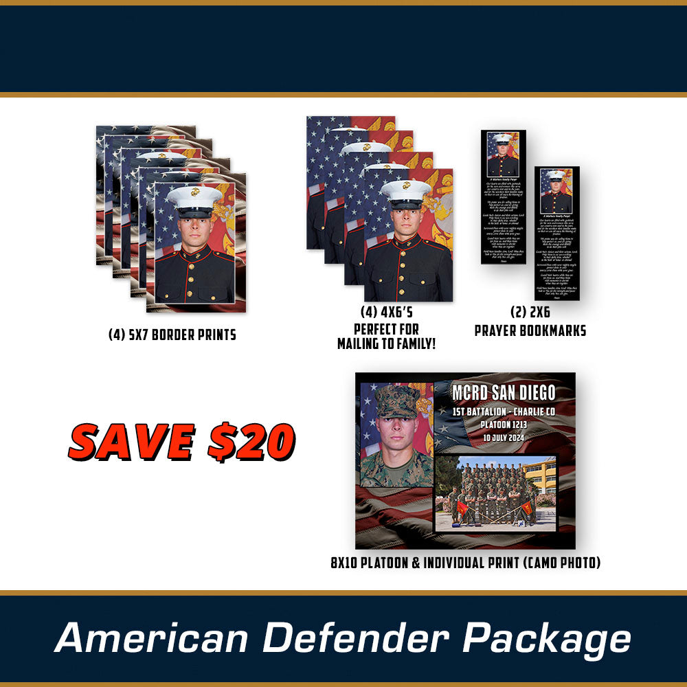 American Defender Portrait Package - ONLY AVAILABLE ONLINE!