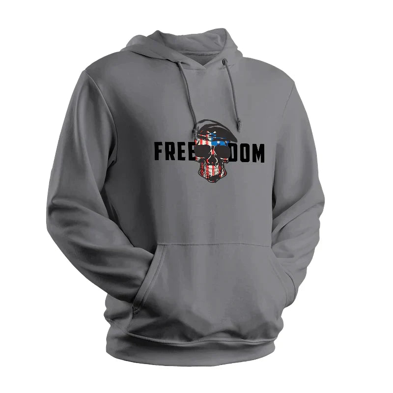 Freedom American Skull Grey Sweatshirt