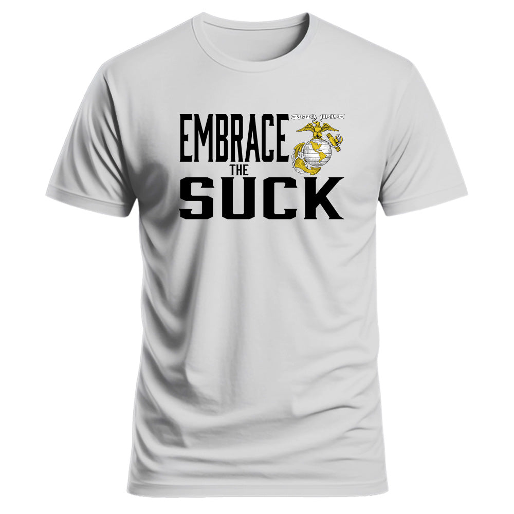 USMC Embrace The Suck Marine Corps T Shirt-Made in USA