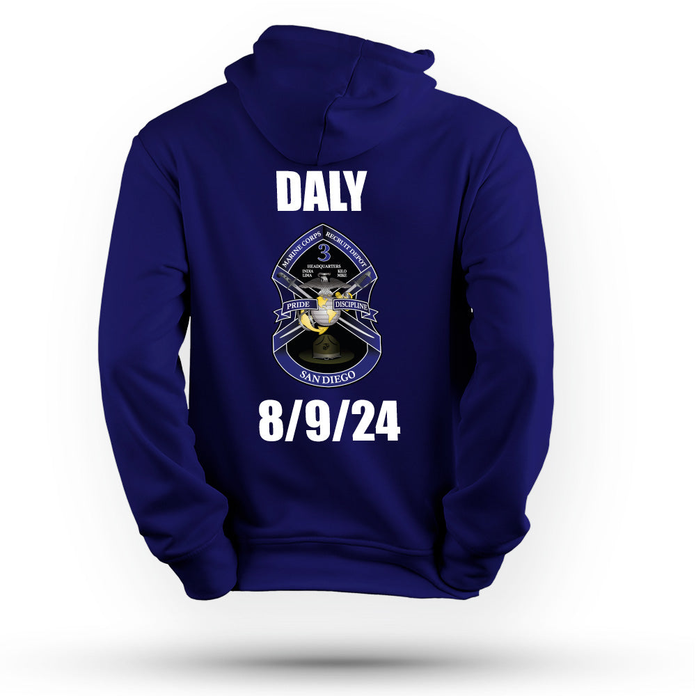 Proud Family MCRD San Diego Family Day Graduation Hoodies