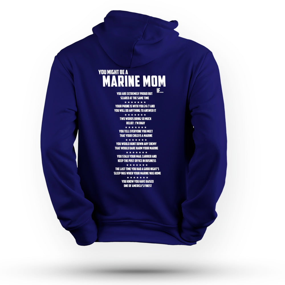 You Might Be a Marine Family If  Marine Graduation Hoodie