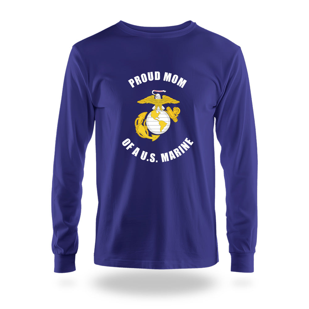 Proud Family Custom Long Sleeve Marine Family Day T-shirt