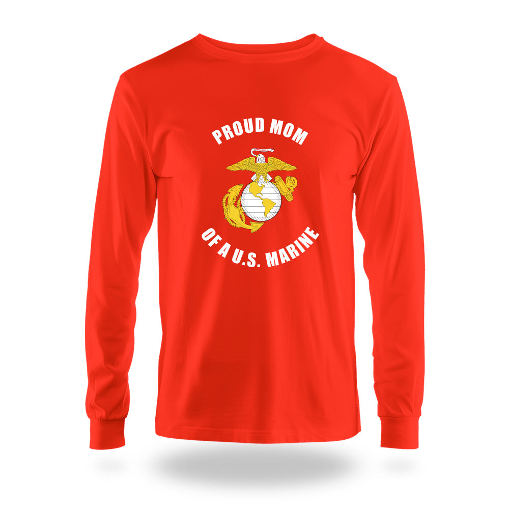 Proud Family Custom Long Sleeve Marine Family Day T-shirt