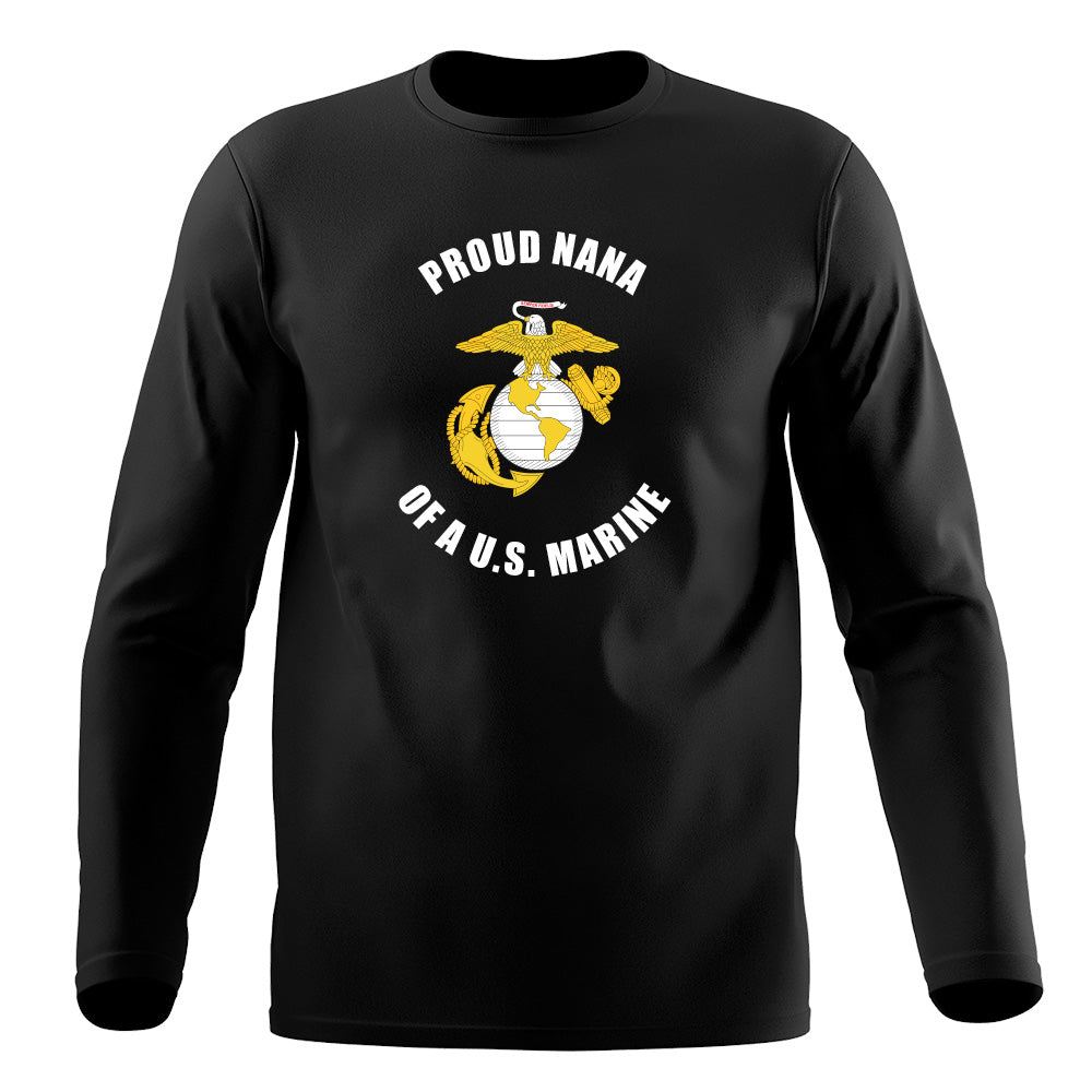 Proud Family Custom Long Sleeve Marine Family Day T-shirt