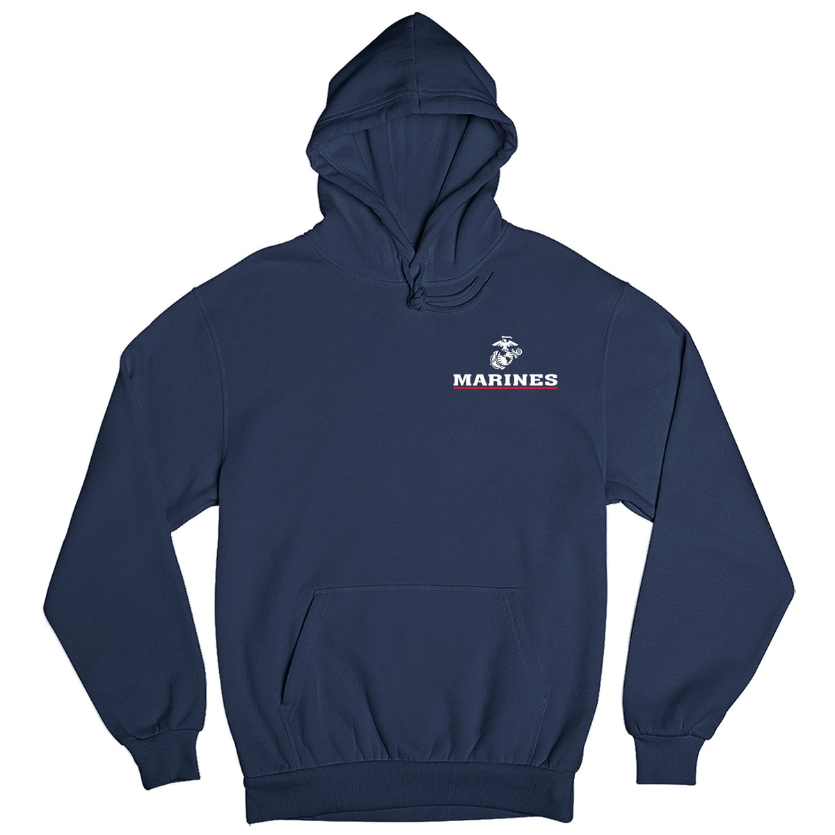 Navy USMC My Other Birthday Is November 10th hoodie with Marines Red Line EGA chest seal 