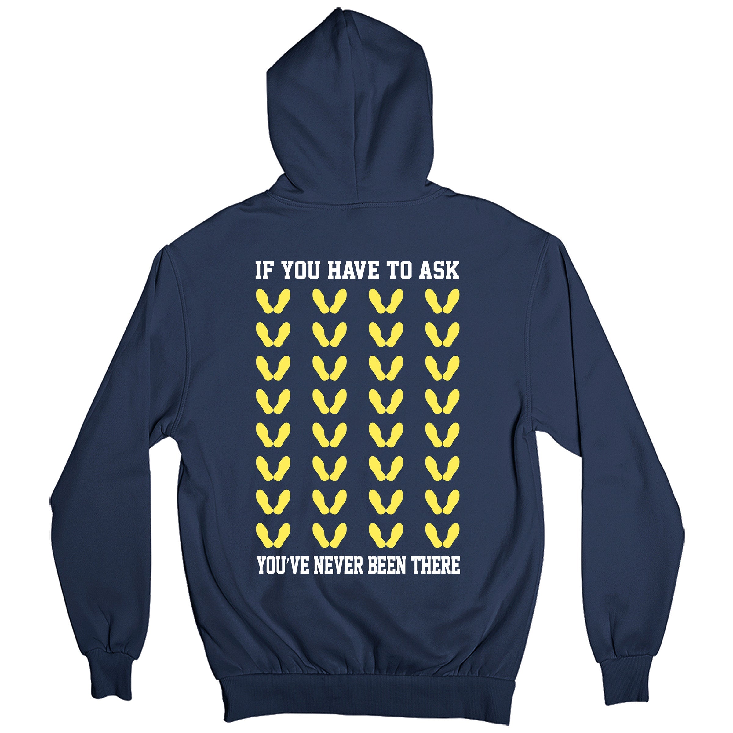 Marines Yellow Footprints Hoodie