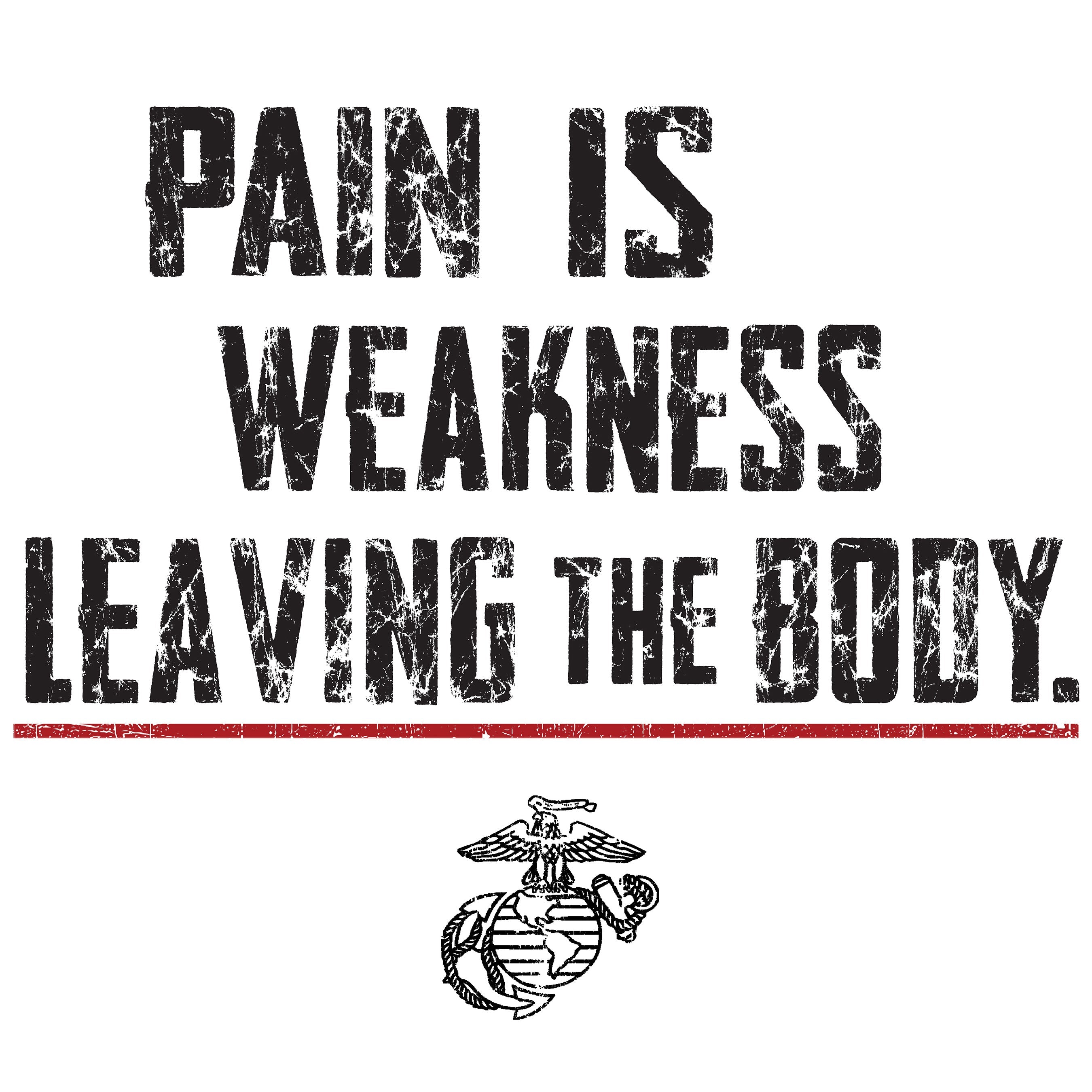 Marines Pain Is Weakness Tank