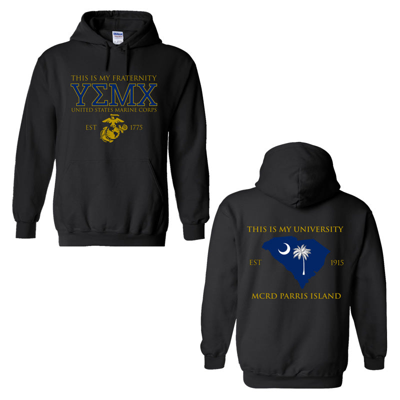 MCRD Parris Island University Sweatshirts