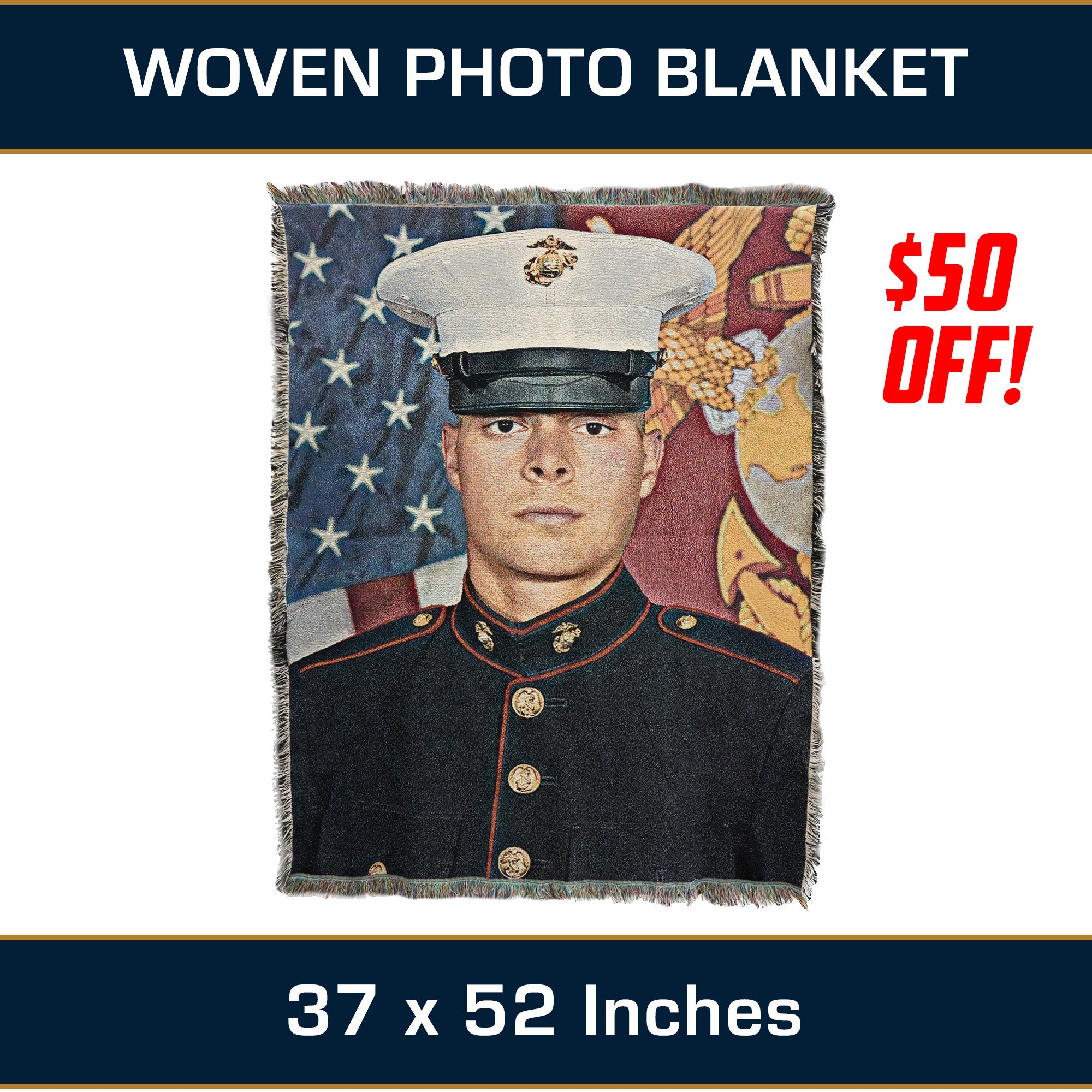 Woven Photo Blanket