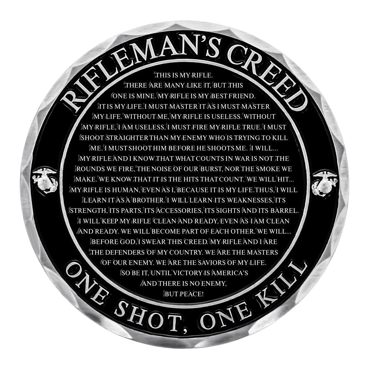 Rifleman's Creed Challenge Coin
