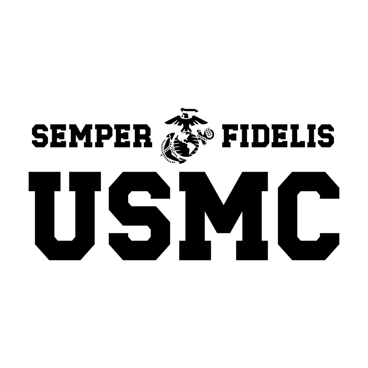 USMC Semper Fi Varsity Hoodie