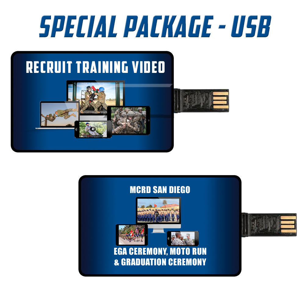 MCRD San Diego Recruit Training & Graduation Video Package