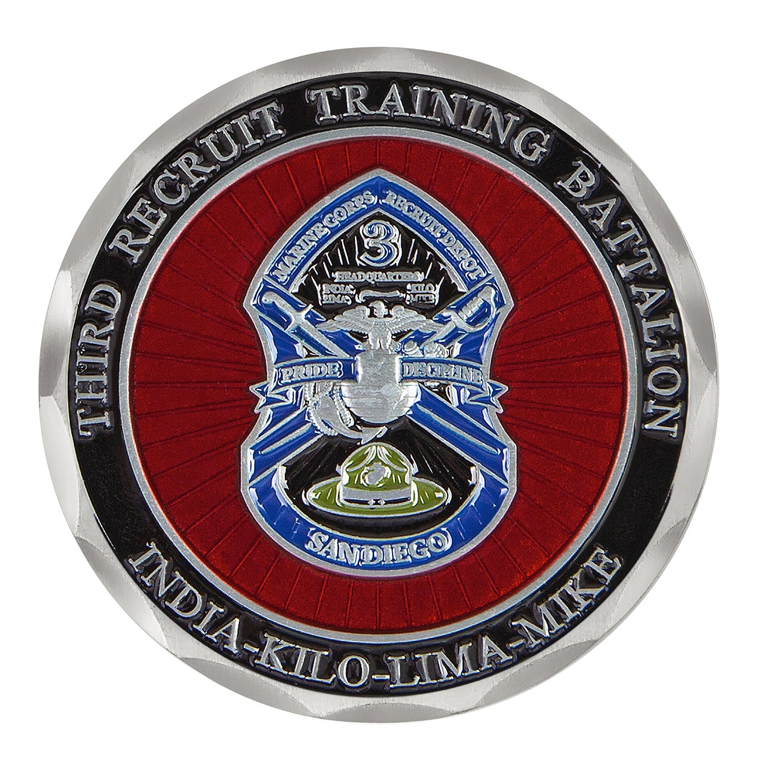 MCRD San Diego USMC Battalion Challenge Coins