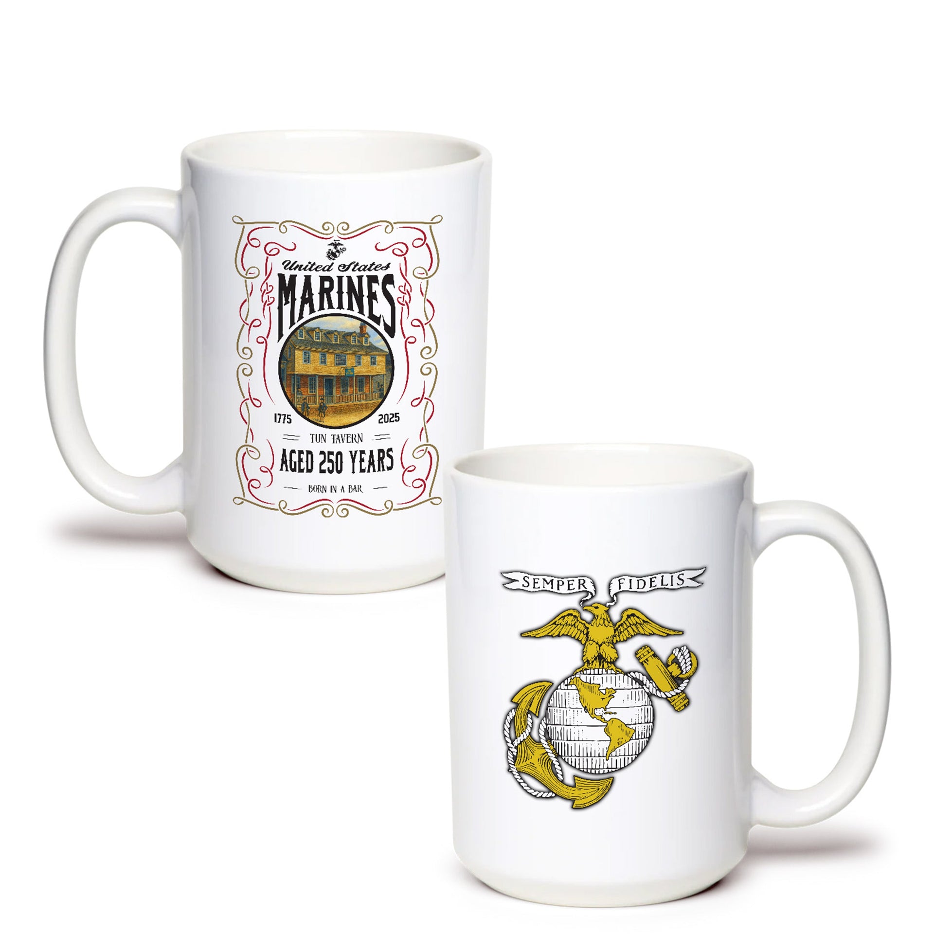 2nd battalion 8th marines coffee mug Marines 250th Birthday Mug