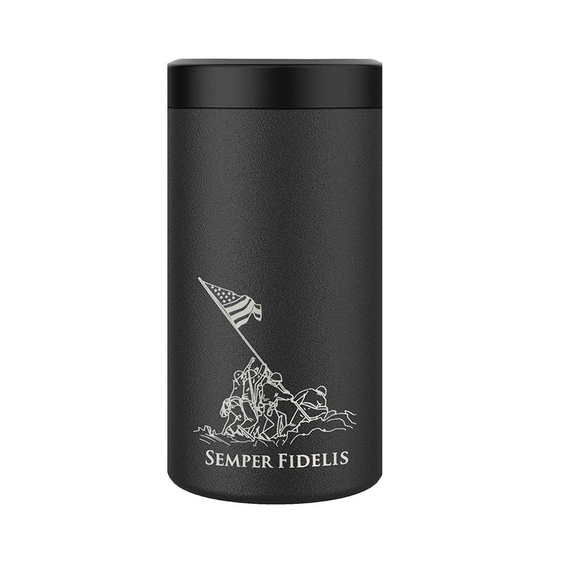 4 in 1 USMC Can Cooler Universal Koozie