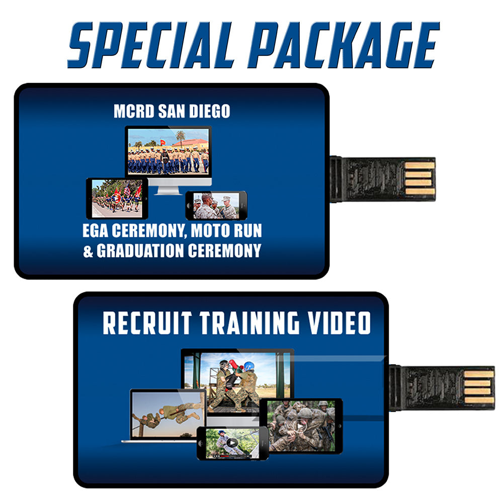 MCRD San Diego Recruit Training & Graduation Video Package