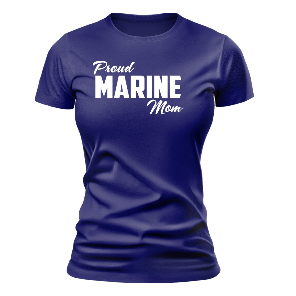 Women's You Might Be a Marine Family If Marine Graduation T-shirt