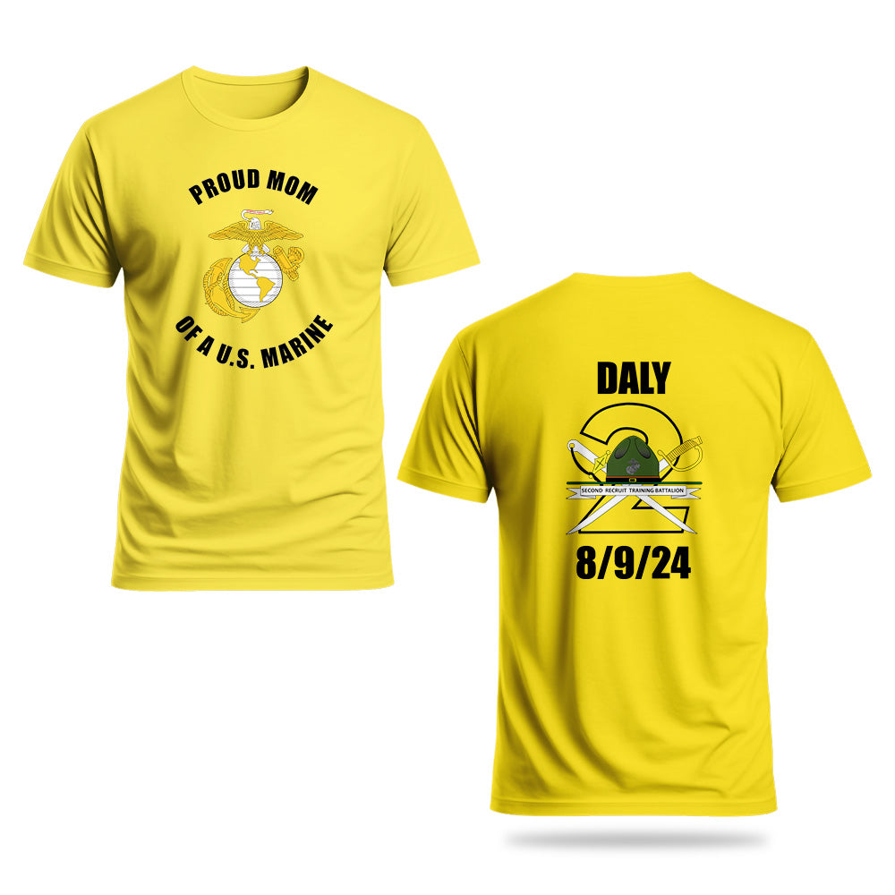 Proud Family Custom Marine Family Day T-shirt