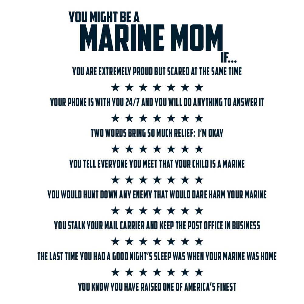 You Might Be a Marine Family If  Marine Graduation Hoodie