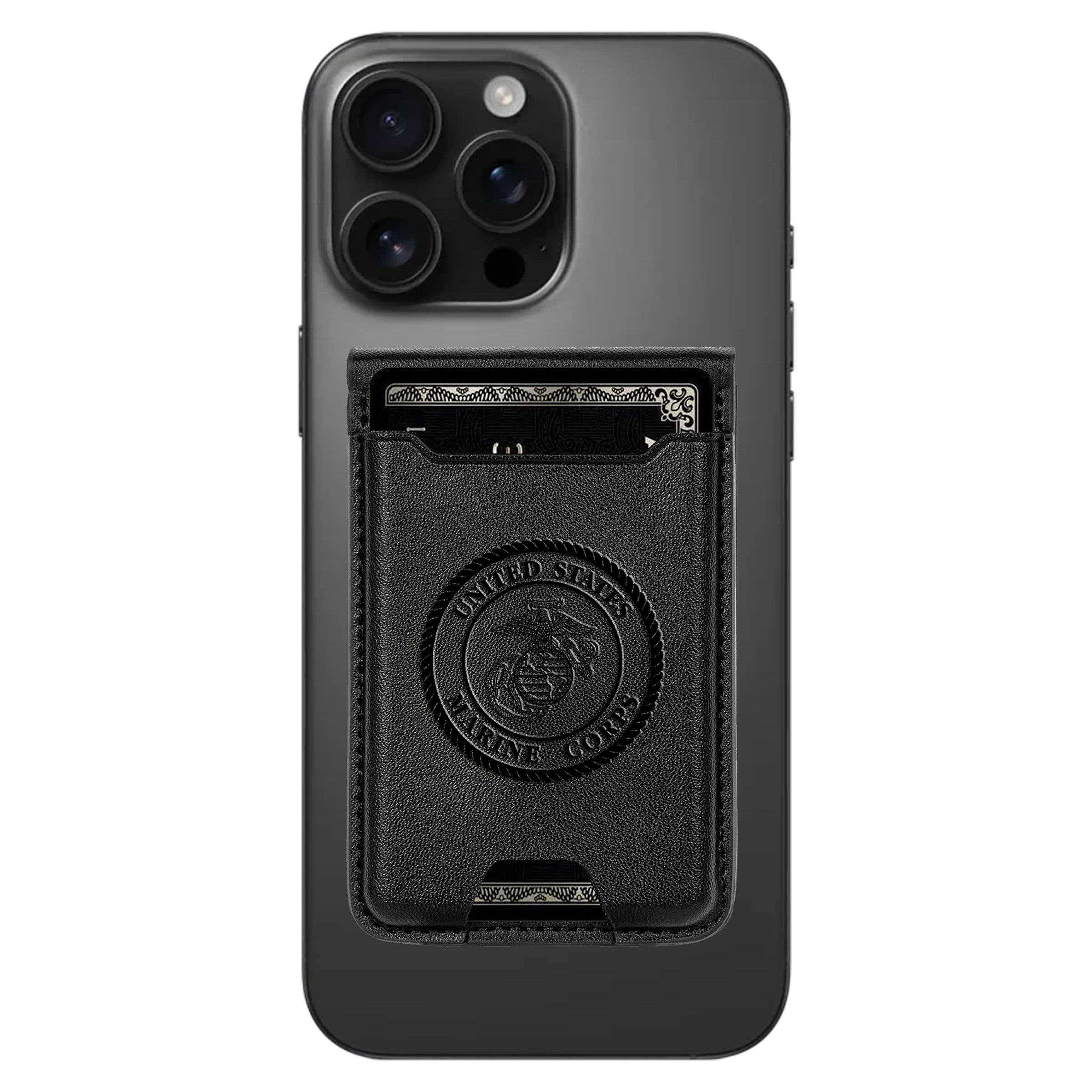 USMC MagSafe Kickstand iPhone Wallet
